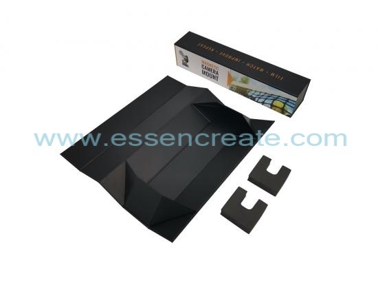 Black Foldable Magnetic Gift Box