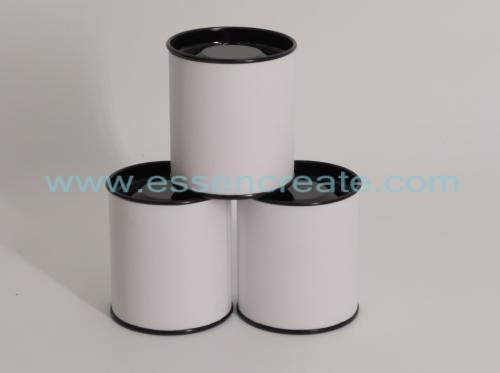 latas de papel blanco compuesto