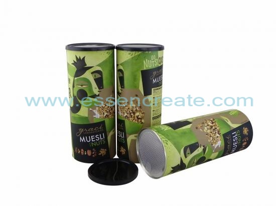 Muesli Nuts Packaging Composite Paper Tube