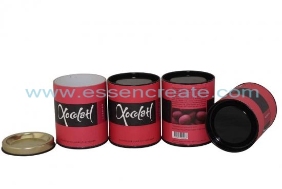 Chocolate Bean Packaging Paper Cans