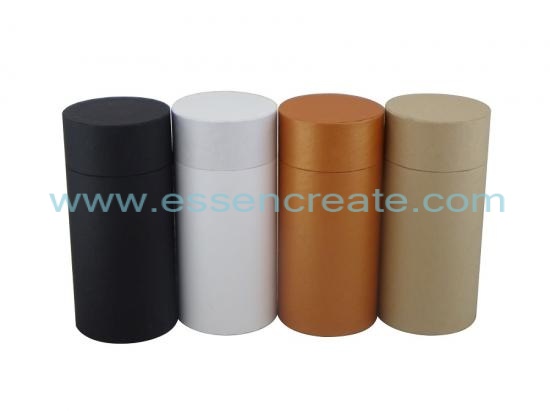 Paper Tube with Flat Edge Lid