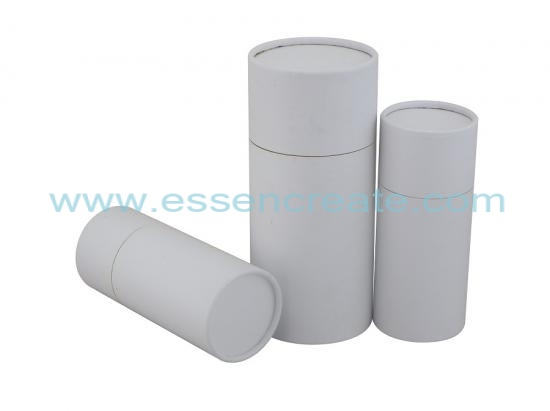 White Rolled Edge Packing Paper Tube