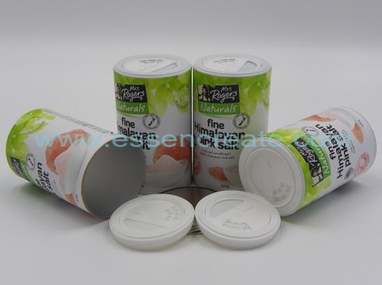 Salt Packaging Shaker Paper Tube