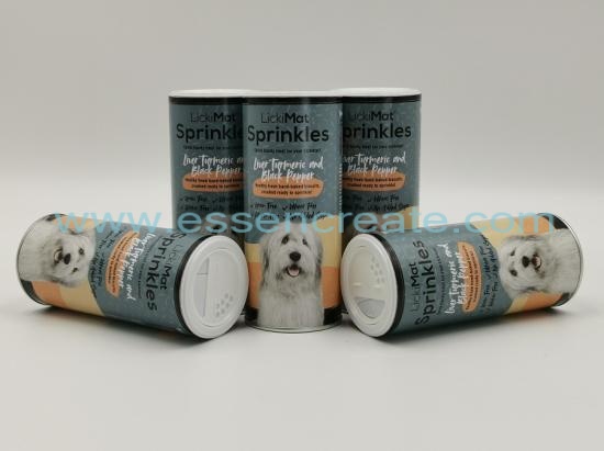 Pet Food Packaging Cylinder Shaker Tube