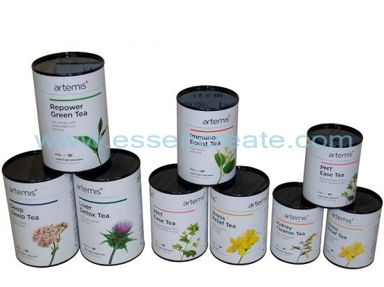 Herbal Tea Packaging Paper Canister