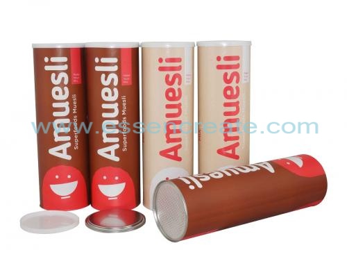 Oatmeal Cereal Muesli Packaging Composite Tube