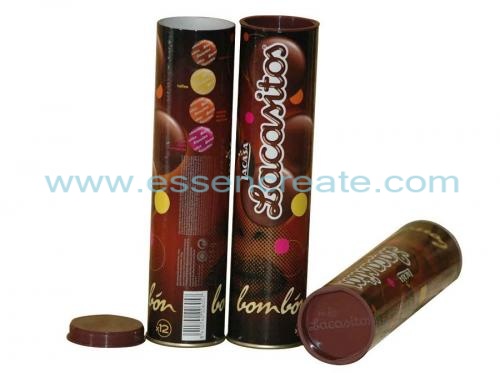 Chocolate Ball Packaging Paper Tube