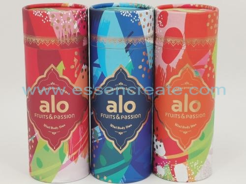 Body Cream and Shower Gel Packaging Paper Tube