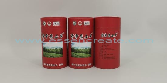 Rolled Edge Paper Cans Round Tea Cans