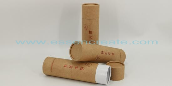 Cypress Wood Incense Round Pipe Packaging Cans