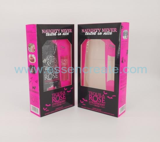 400gsm Ivory Board Wine and Cup Packaging Box