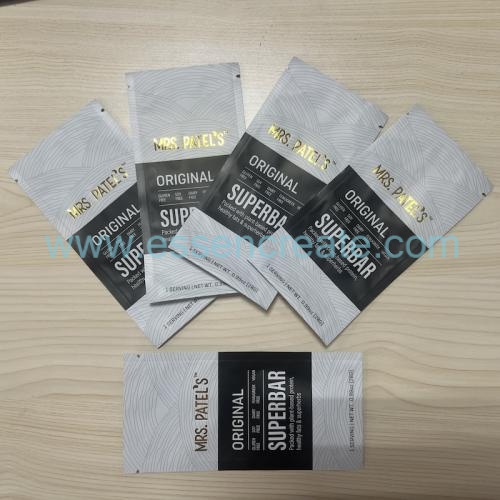 Bolsas de aluminio personalizadas con sello lateral tres