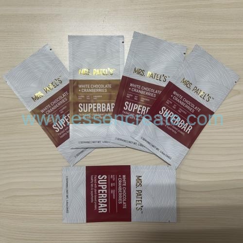 Bolsas para envolver envases de barras de chocolate