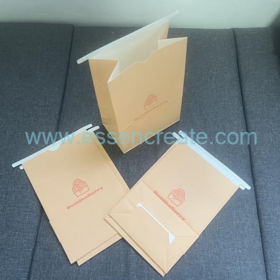 Bolsa de panadería con lazos de hojalata