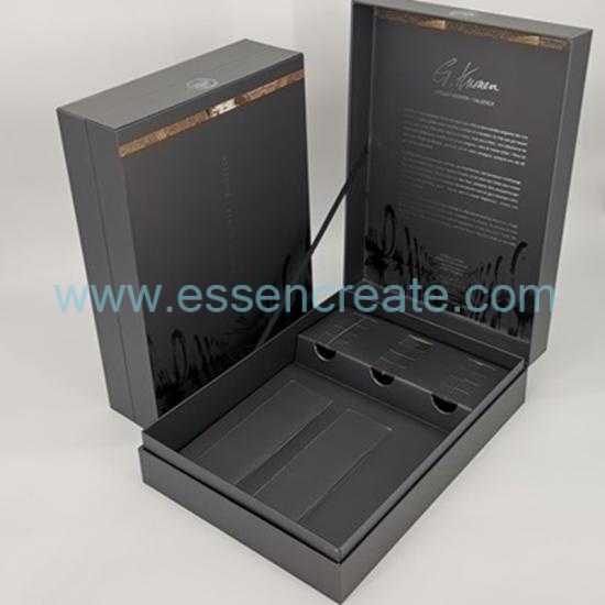 caja de envasado de vino