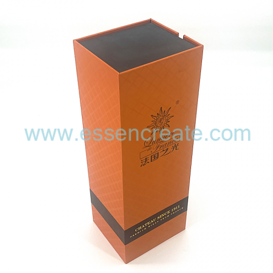 Producción para cajas de envases de vino, whisky y licor