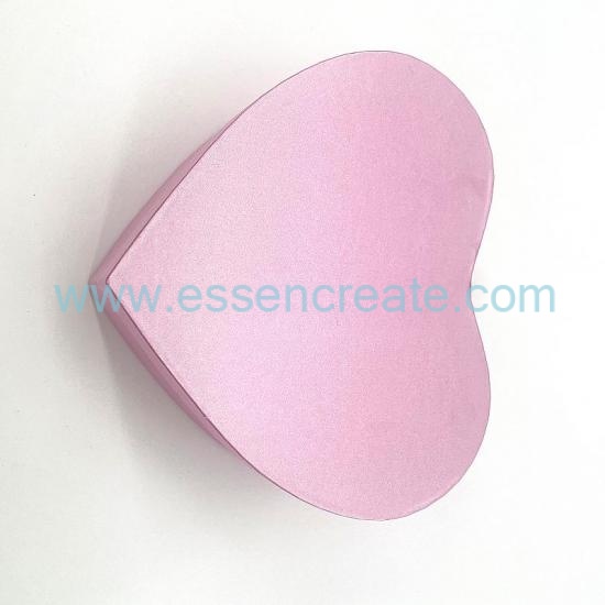 Caja de regalo de cartón rígido en forma de corazón para el Día de San Valentín y bodas