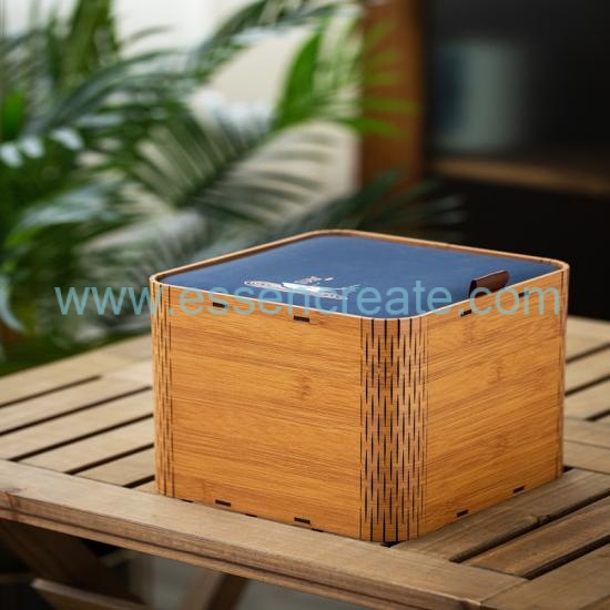 caja de té personalizada de lujo
