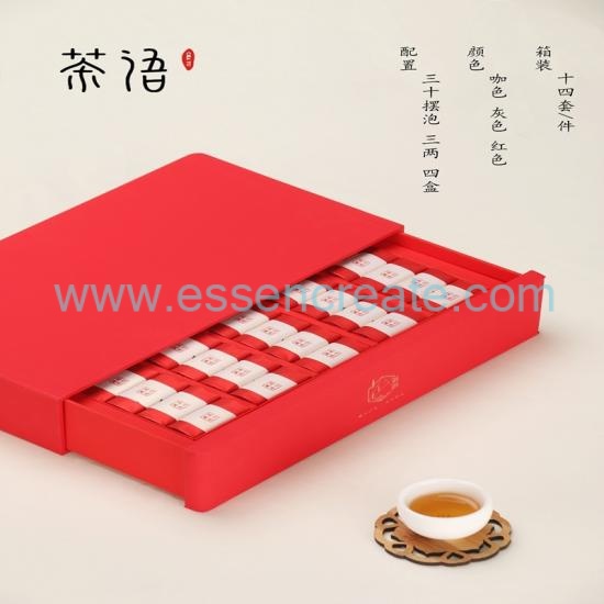 Caja de regalo de té elegante