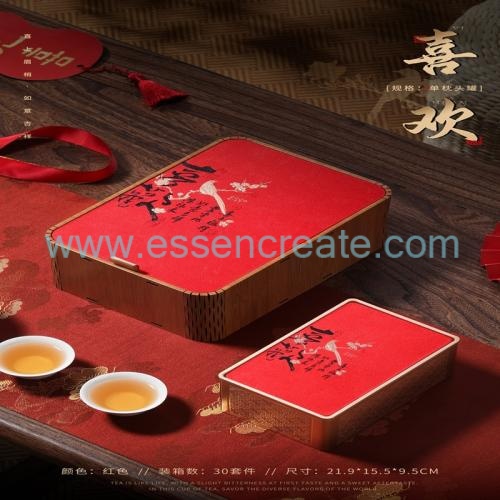  caja de regalo de té de gama alta