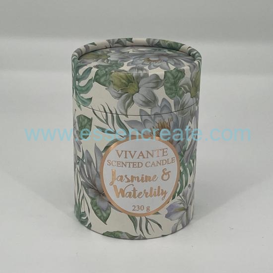 Embalaje de velas con impresión personalizada