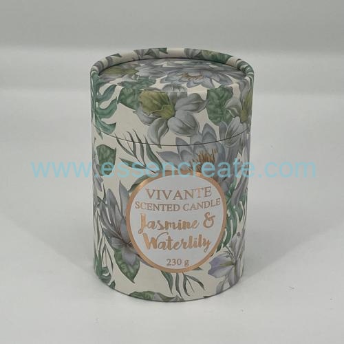 Embalaje de velas con impresión personalizada