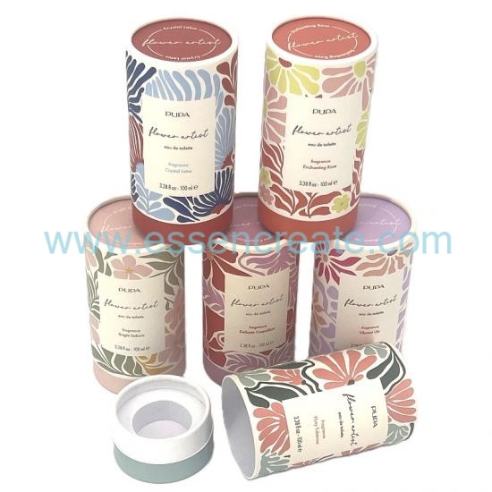 Embalaje de botella de perfume con impresión personalizada