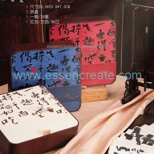 Embalaje de té de madera personalizado