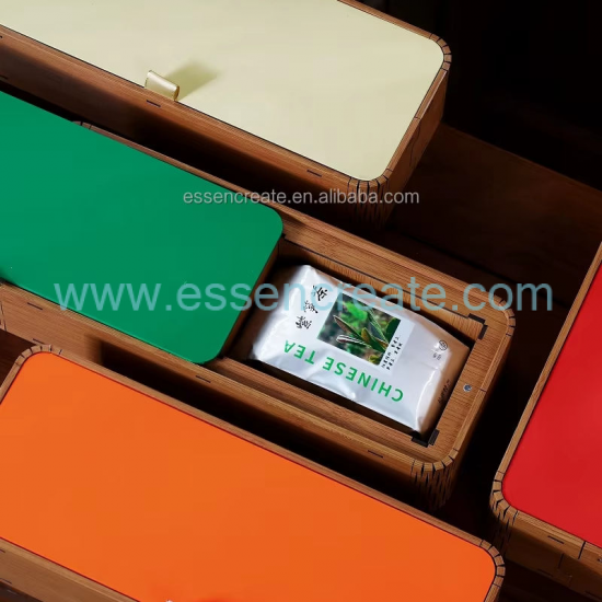 Custom Wooden Tea Packaging