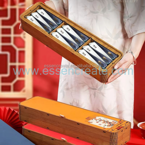 Custom Wooden Tea Packaging