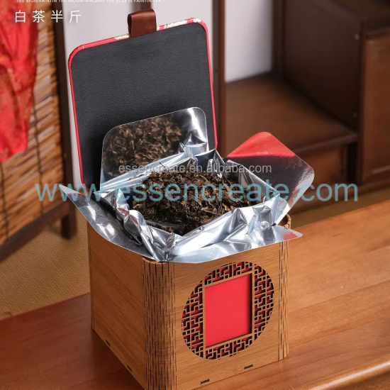 Custom Exquisite Wooden Tea Box