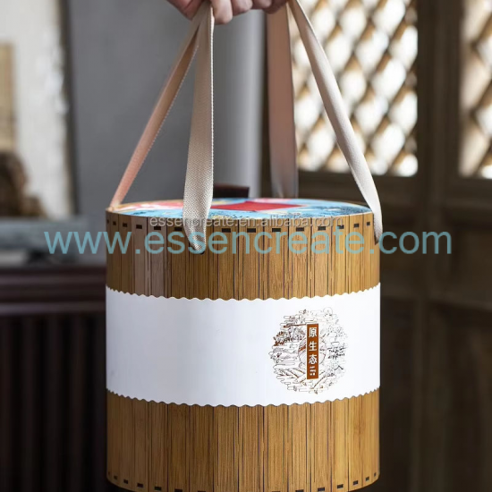 Embalaje de té de madera personalizado
