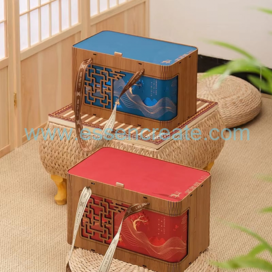Caja de madera exquisita personalizada