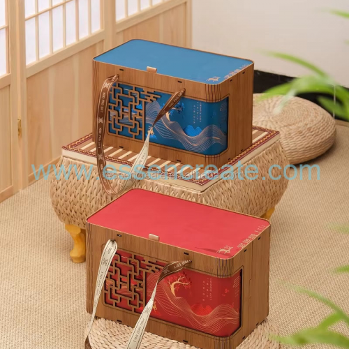 Caja de madera exquisita personalizada