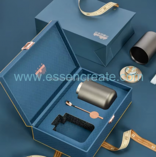 Custom Leather Tea Packaging