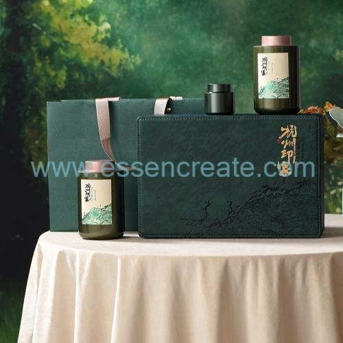 Custom Leather Tea Packaging Box